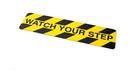 BRADY Ленты антискольжения/вырубленные накладки для обозначения опасных мест, легенда "Watch your step", 15*60 см, 24 накладки.