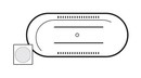 LEGRAND Лицевая панель для точки доступа Wi-Fi 802.11 bg, питание 230 В, белая, Celiane
