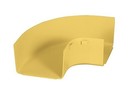 PANDUIT Горизонтальный угол (правый) FiberRunner 6" х 4" (150 мм х 100 мм), жёлтый