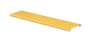 PANDUIT Навесная крышка для кабельных лотков серии FiberRunner, 6" x 4" (150мм x 100мм), 6 футов (1,8 м), жёлтая (цена за 1 фут)