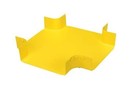 PANDUIT X-образный горизонтальный соединитель 12" x 4" (300 мм x 100 мм) для элементов системы FiberRunner, желтый