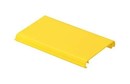 PANDUIT Крышка канала FiberRunner 100 мм x 100 мм, защелкивающаяся, 2 м, желтая (4 шт. х 2 м, цена за 1 м)