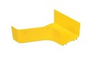 PANDUIT Переходник с левым поворотом для соединения каналов FiberRunner 12" x 4" (300 мм х 100 мм) и 6" x 4" (150 мм х 100 мм), цвет желтый