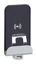 LEGRAND Беспроводное зарядное устройство Qi 1А с дополнительным разьемом USB A 5В 2,4А, Valena Life