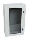 LEGRAND Atlantic Щит металлический без монтажной платы в комплекте, стеклянная дверь, 600x400x200, IP66, цвет серый