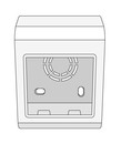 DKC / ДКС In-liner Classic PDD Коробка монтажная для ЭУИ, 2М, пластик, цвет белый, VIVA
