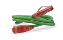 Hyperline (PC-LPM-UTP-RJ45-C5e-1.5M-GN) Патч-корд U/UTP, Cat.5е (100% Fluke Component Tested), PVC, 1.5 м, зеленый