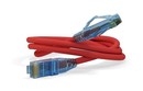 Hyperline Патч-корд U/UTP, Cat.6 (100% Fluke Component Tested), LSZH, 0.5 м, красный