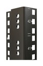 Hyperline 19'' монтажный профиль высотой 47U с маркировкой юнитов, для шкафов TTR, TTB, цвет черный RAL9005 (2 шт. в комплекте)