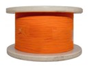 Hyperline (4000 м) Кабель волоконно-оптический 50/125 (OM2) многомодовый, 1 волокно, simplex, плотное буферное покрытие (tight buffer) 0.9 мм, LSZH, нг(А)-HF, оранжевый