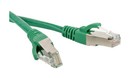 Hyperline Патч-корд SF/UTP, экранированный, Cat.5e (100% Fluke Component Tested), LSZH, 5 м, зеленый