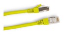 Hyperline (PC-LPM-STP-RJ45-C6-5F-YL) Патч-корд F/UTP, экранированный, Cat.6 (100% Fluke Component Tested), 1.5 м, желтый
