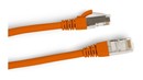 Hyperline (PC-LPM-STP-RJ45-C6-10F-OR) Патч-корд FTP, экранированный, Cat.6 (100% Fluke Component Tested), 3 м, оранжевый