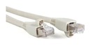 Hyperline (PC-LPM-STP-RJ45-C6A-1F-GY) Патч-корд F/UTP, экранированный, Cat.6a (100% Fluke Component Tested) 10G, PVC, 0.3 м, серый