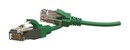 Hyperline Патч-корд S/FTP, категория 6a (100% Fluke Component Tested), 30AWG, LSZH, 1.5 м, зеленый