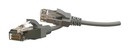 Hyperline Патч-корд S/FTP, категория 6a (100% Fluke Component Tested), 30AWG, LSZH, 5 м, серый