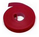 Hyperline Лента (липучка) в рулоне, ширина 9 мм, длина 5 м, красная