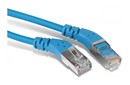 Hyperline Патч-корд F/UTP угловой, экранированный, левый 45°-правый 45°, Cat.5e (100% Fluke Component Tested), LSZH, 2 м, синий