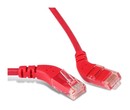 Hyperline Патч-корд U/UTP угловой, правый 45°-правый 45°, Cat.6 (100% Fluke Component Tested), LSZH, 1 м, красный