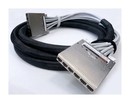 Hyperline Претерминированная медная кабельная сборка с кассетами на обоих концах, категория 6A, экранированная, LSZH, 17 м, цвет серый