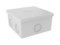 DKC / ДКС Коробка ответвительная квадратная с кабельными вводами, номинально 80х80х40мм, 6 вводов, max ф20мм, пластик, IP44, RAL 7035