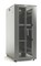 Hyperline Шкаф напольный 19-дюймовый, 42U, 2055x600х600 мм (ВхШхГ), передняя и задняя распашные перфорированные двери (75%), ручка с замком, крыша нового типа, цвет серый (RAL 7035) (разобранный)