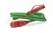 Hyperline Патч-корд U/UTP, Cat.5e (100% Fluke Component Tested), LSZH, 0.5 м, зеленый